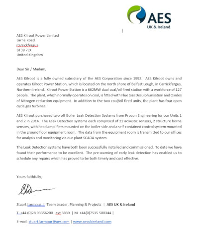 AES letter 400